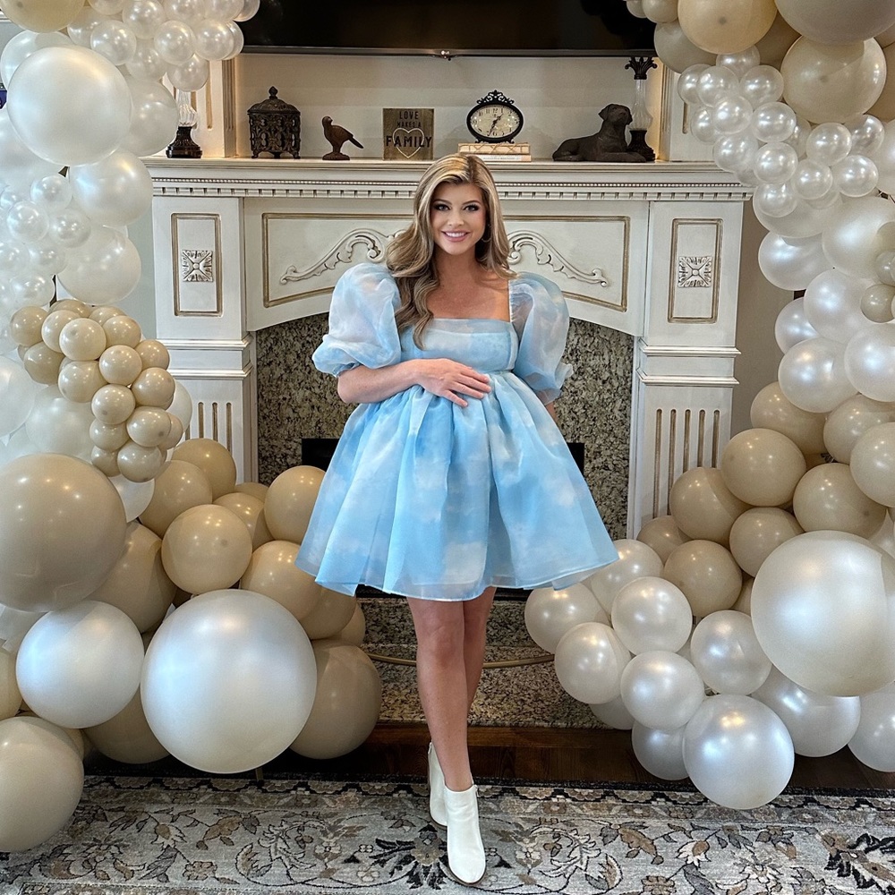 Selkie brand Head in the Clouds Puff Dress, babydoll, empire waist